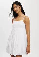 【glowny】 G CHLOE MINI DRESS 2色 ★送料関税込み★ G CHLOE MINI DRESS (DARK GRAY) - GLOWNY