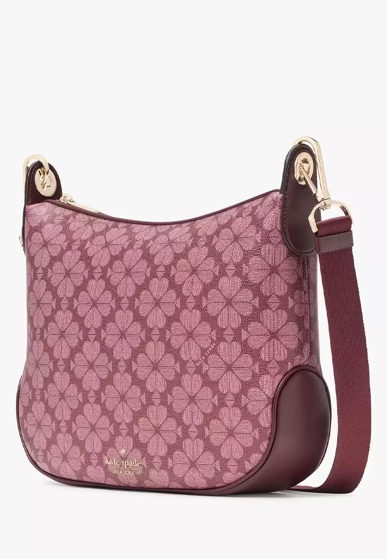 Signature Spade Flower PVC Large Crossbody
