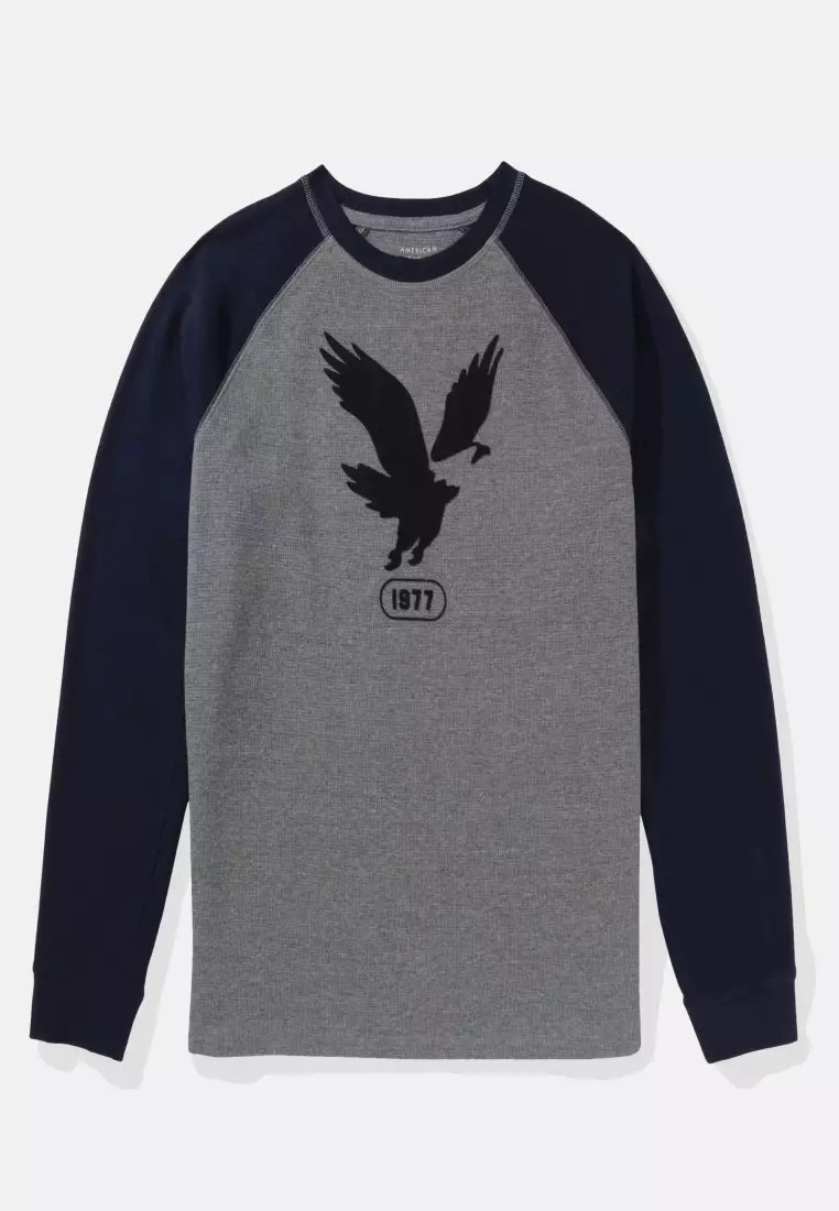 American eagle thermal shirts sales