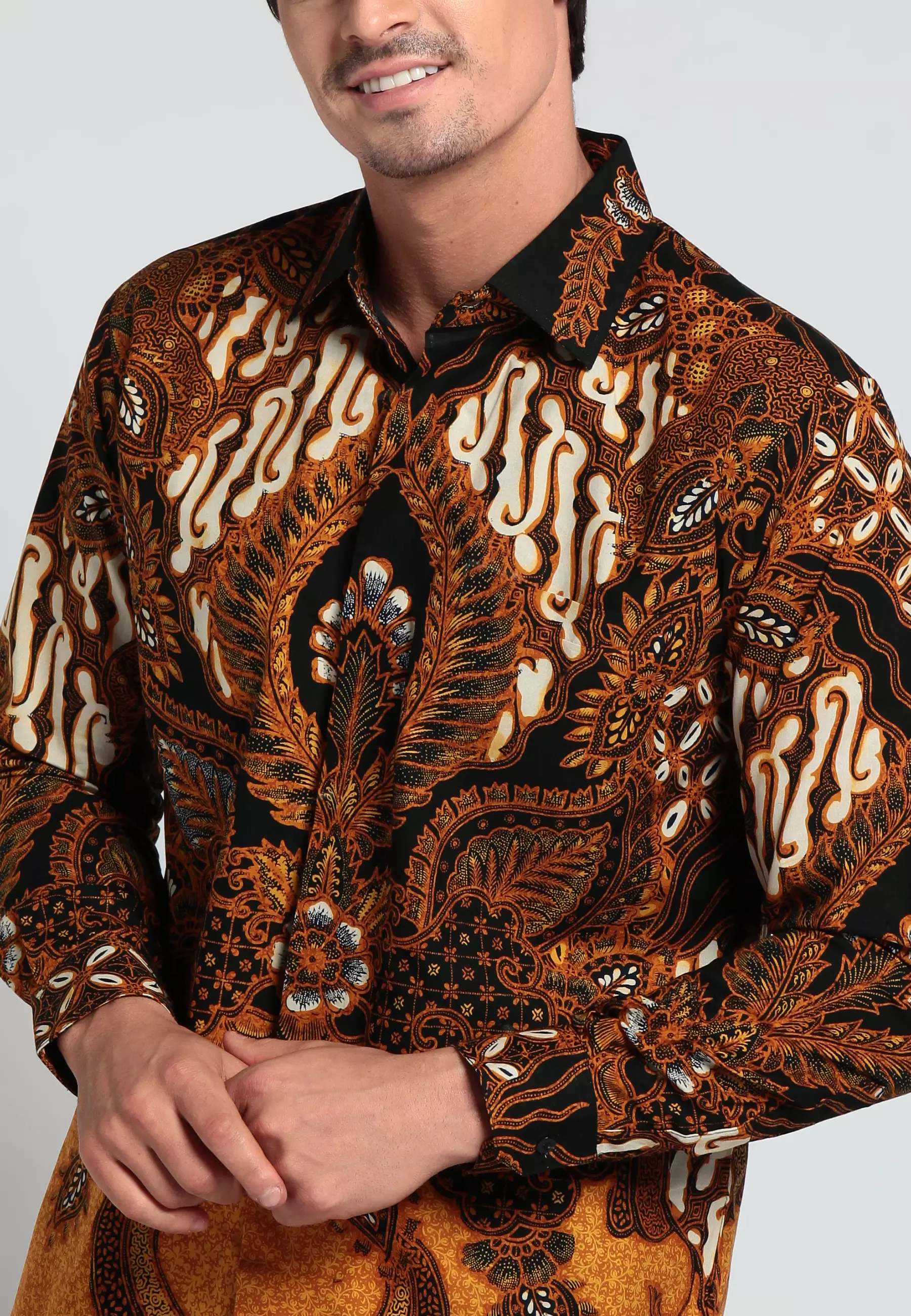 Kemeja pegasus seiya lengan panjang slimfit