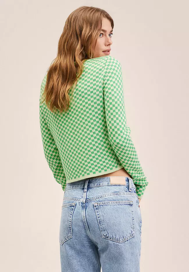 Checks Knitted Sweater