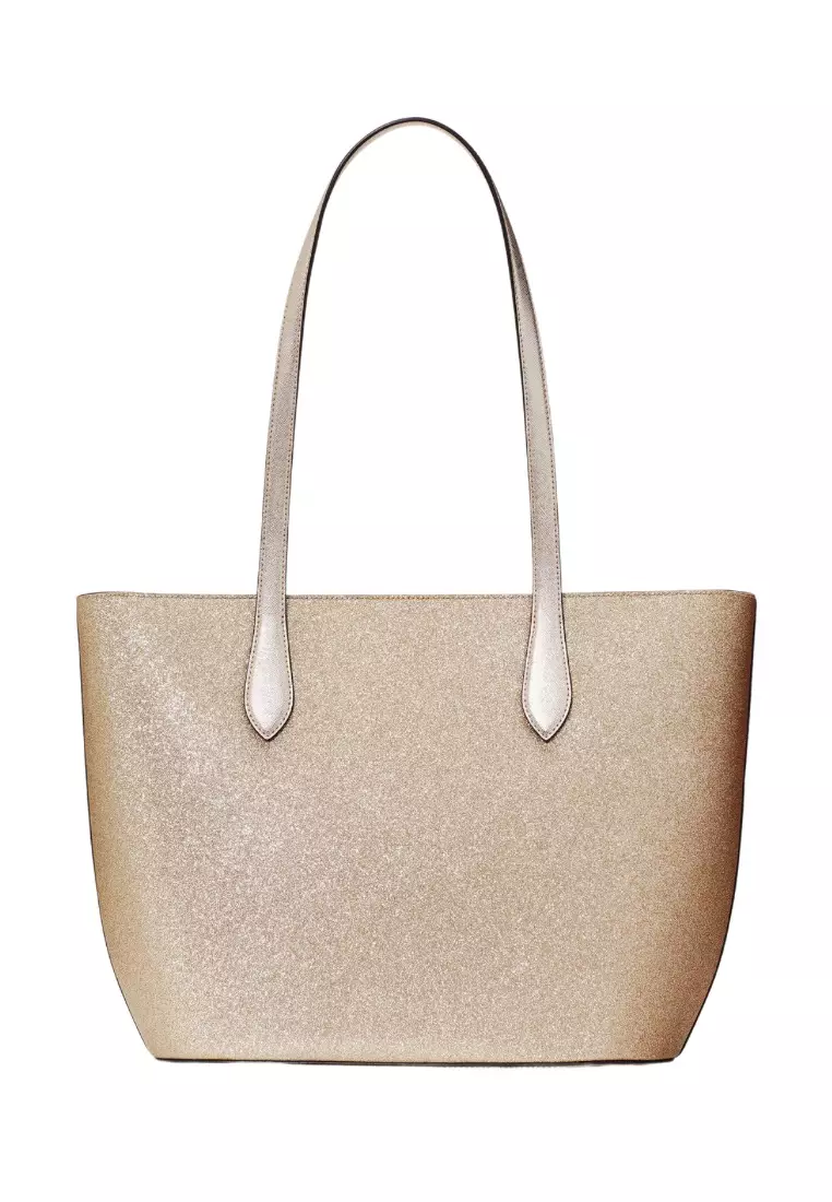 Kate spade gold tote cheap