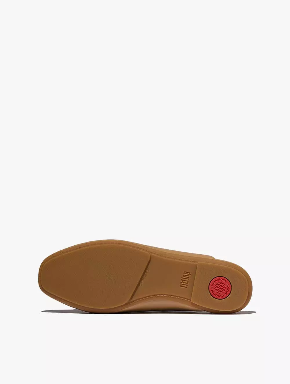 Fitflop Delicato Bow Leather Slingbacks - Camel