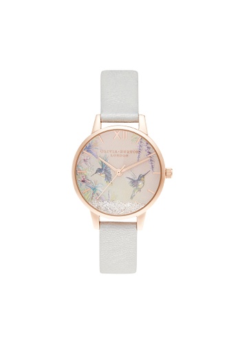 Buy Olivia Burton Olivia Burton Painterly Prints Rose Gold Floral Women S Watch Ob16pp61 21 Online Zalora Singapore