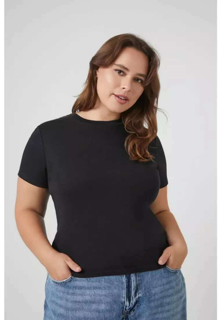 Forever 21 plus size t shirts outlet