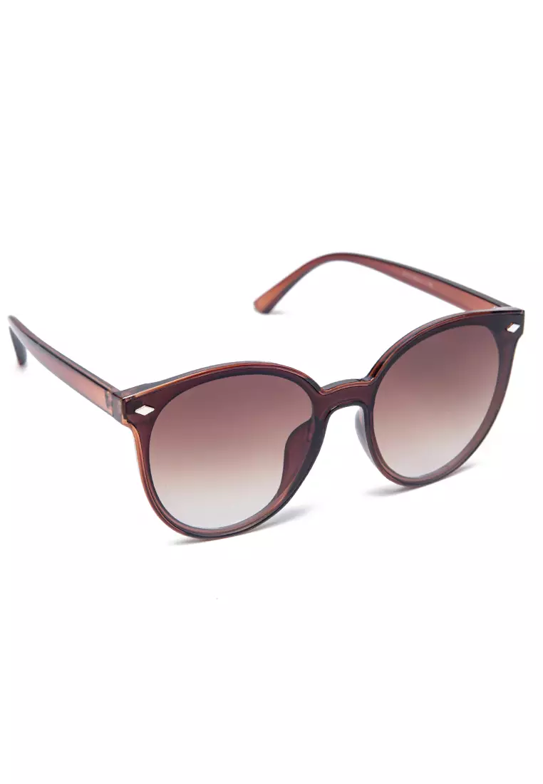 GYKACO Kacamata Hitam Wanita (Premium) - ARIKA Coffee - Fashion Sunglasses