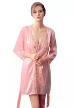 LYCKA LHY2041 Lady Sexy Bathrode Pink 2024