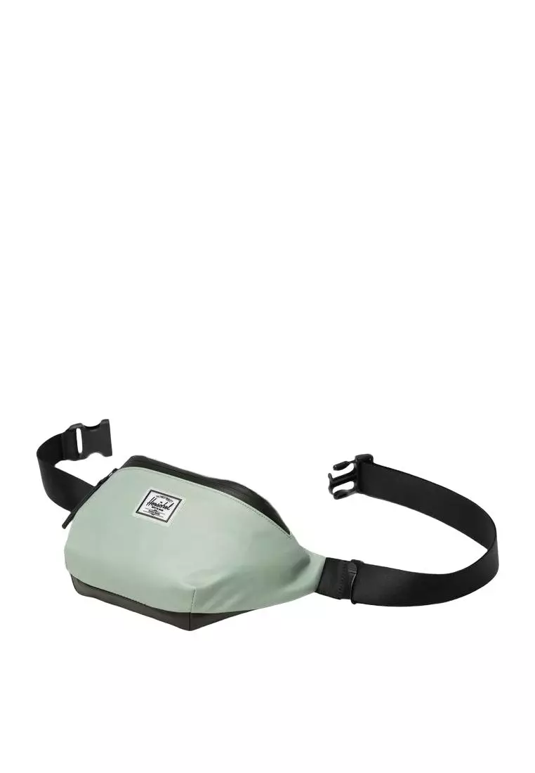 Herschel Pop Quiz Hippack Weather Resistant Waistpack Iceberg Green Us 2L