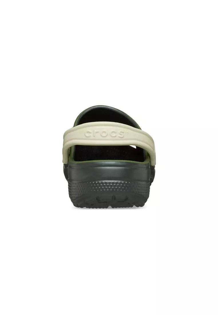 Classic Retro Sport Clog in Army Green