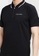 Calvin Klein black Logo Tape Polo Shirt 866C7AA6112FD7GS_2