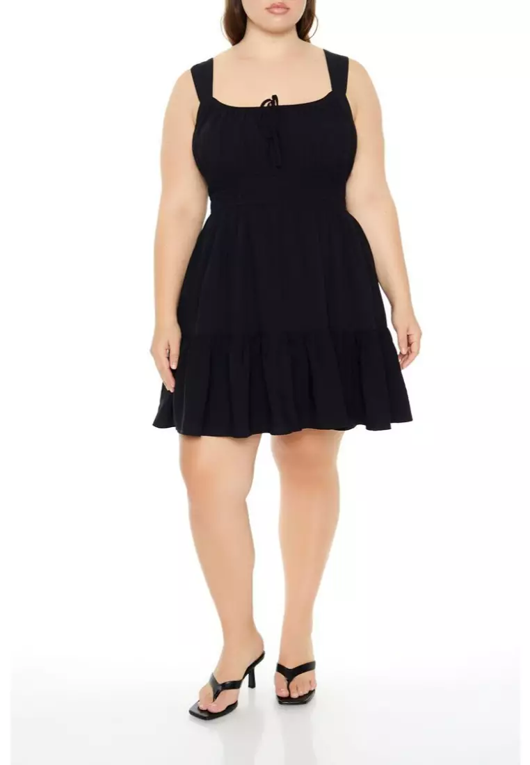 Forever 21 plus black dress clearance