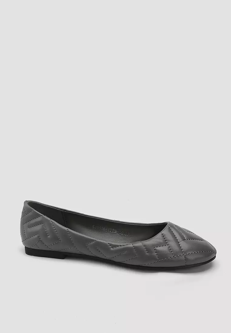 Abihail Rounded Toe Ballerinas