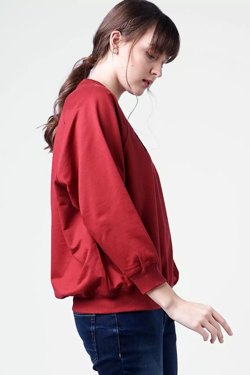 Sweater Wanita Mavka Red