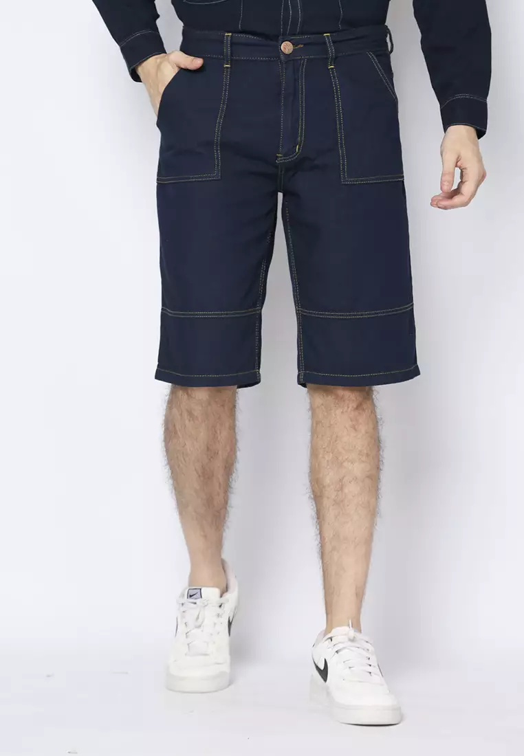 Celana Pendek Skena Pria Denim Chambay 162401