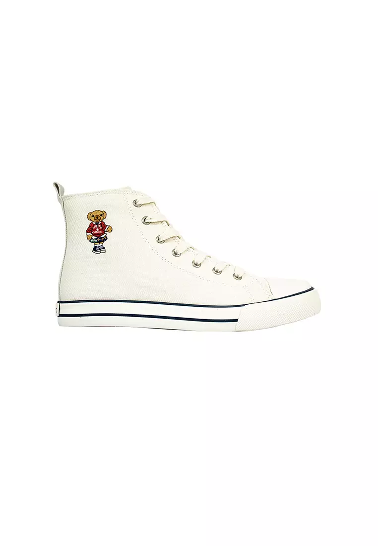 Discount on Polo Ralph Lauren  shoes - SKU: Hamptyn High Ii-Cream