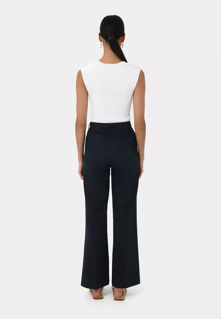 Perry Linen Tailored Pants