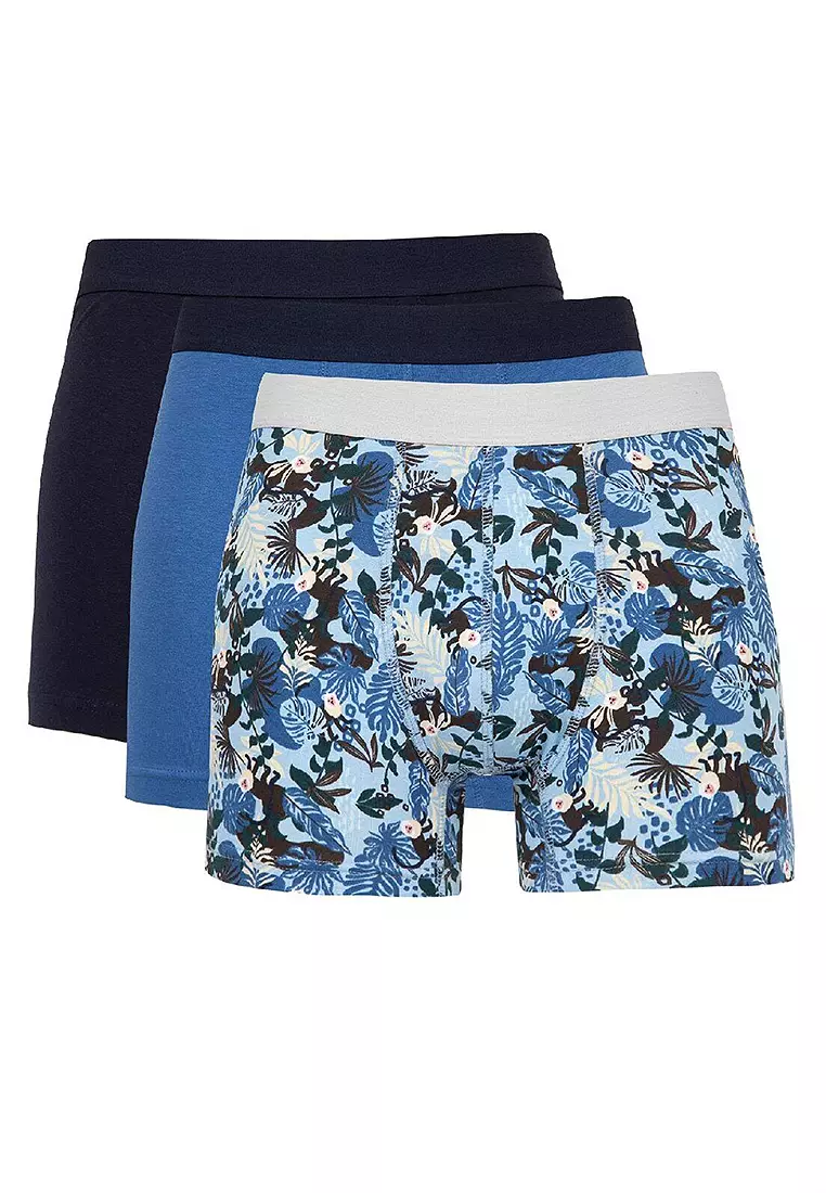 Animal Printed 3-Pack Boxer