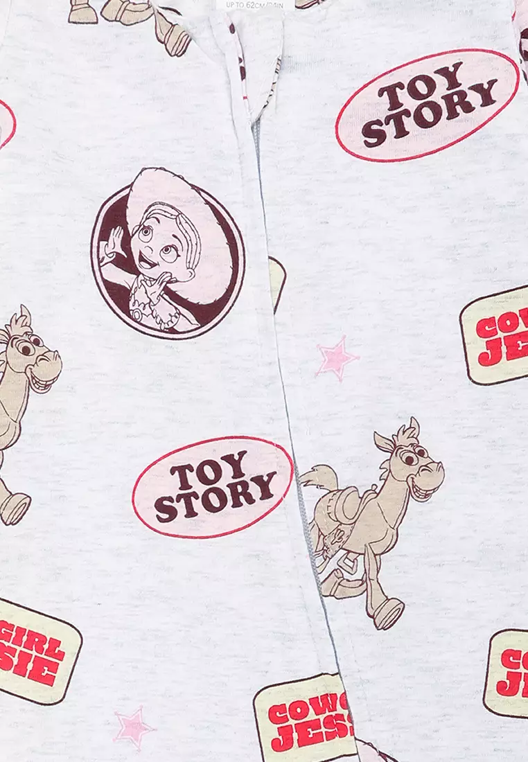 Licensed 拉鍊長袖連身褲