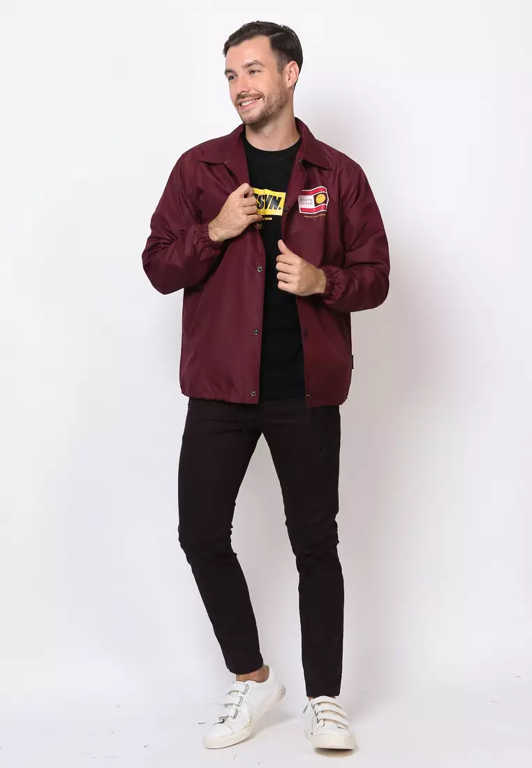 Jaket windbreaker 0004-EMOTICON