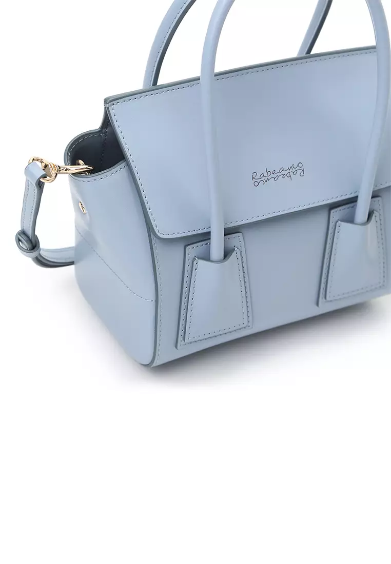 UNNI Mini Top Handle Bag - Baby Blue
