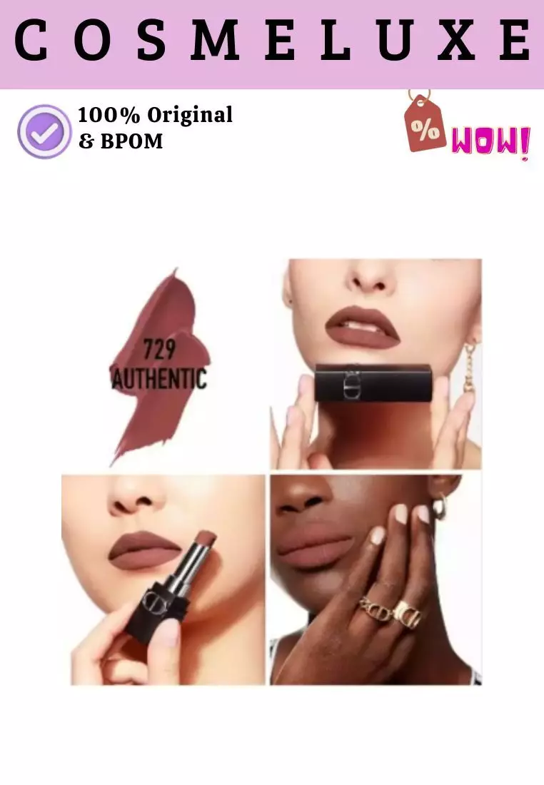 Dior Forever Rouge Lipstick - Authentic 729