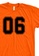 MRL Prints orange Number Shirt 06 T-Shirt Customized Jersey 135F1AA1BC27A8GS_2