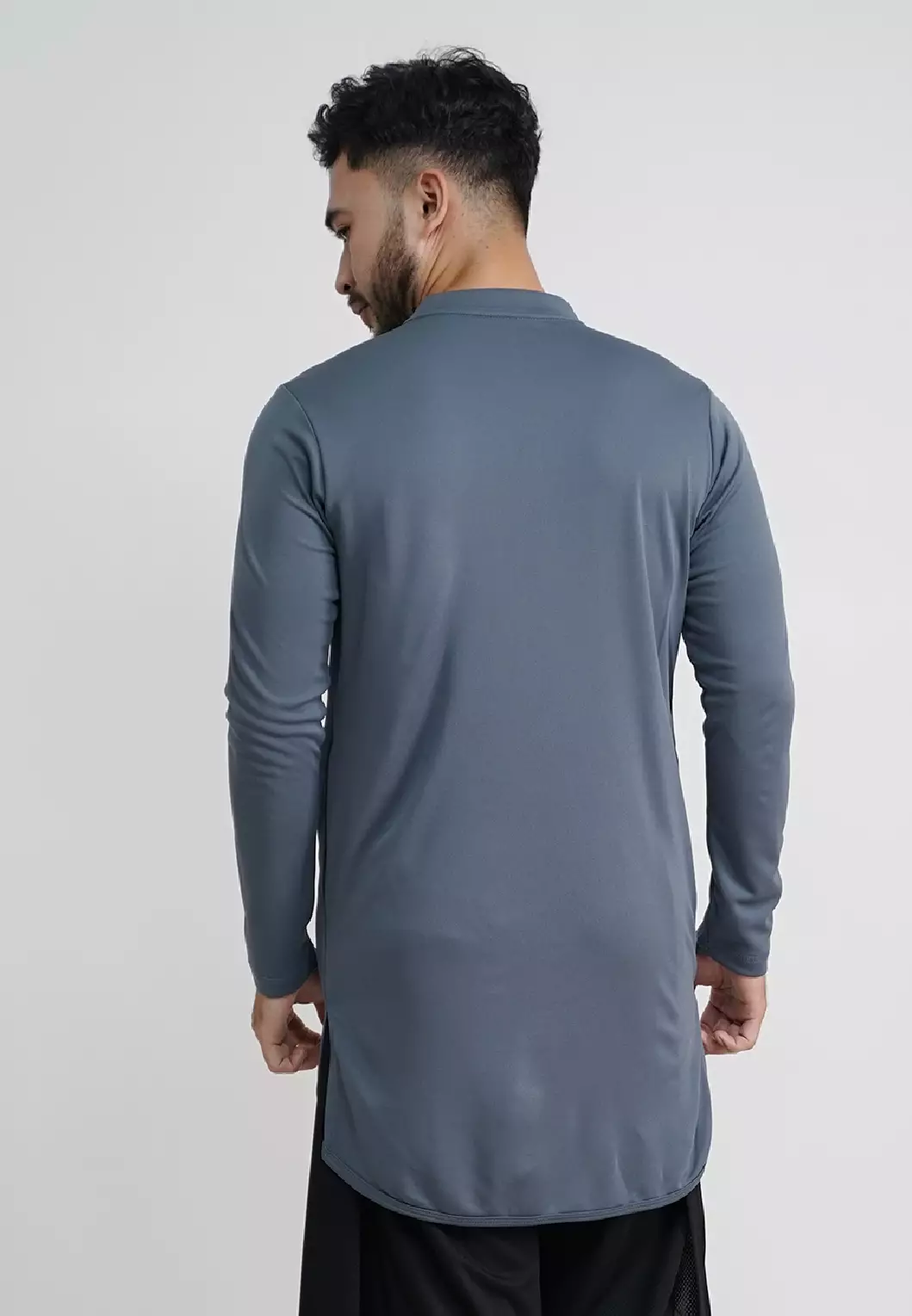 Tiento Nizam Baju Koko 3in1 Kurta Pria Dewasa Muslim Kerah Ciangi Casual Kerja Dry Fit Olahraga Ibadah Salat Lengan Panjang Ramadhan