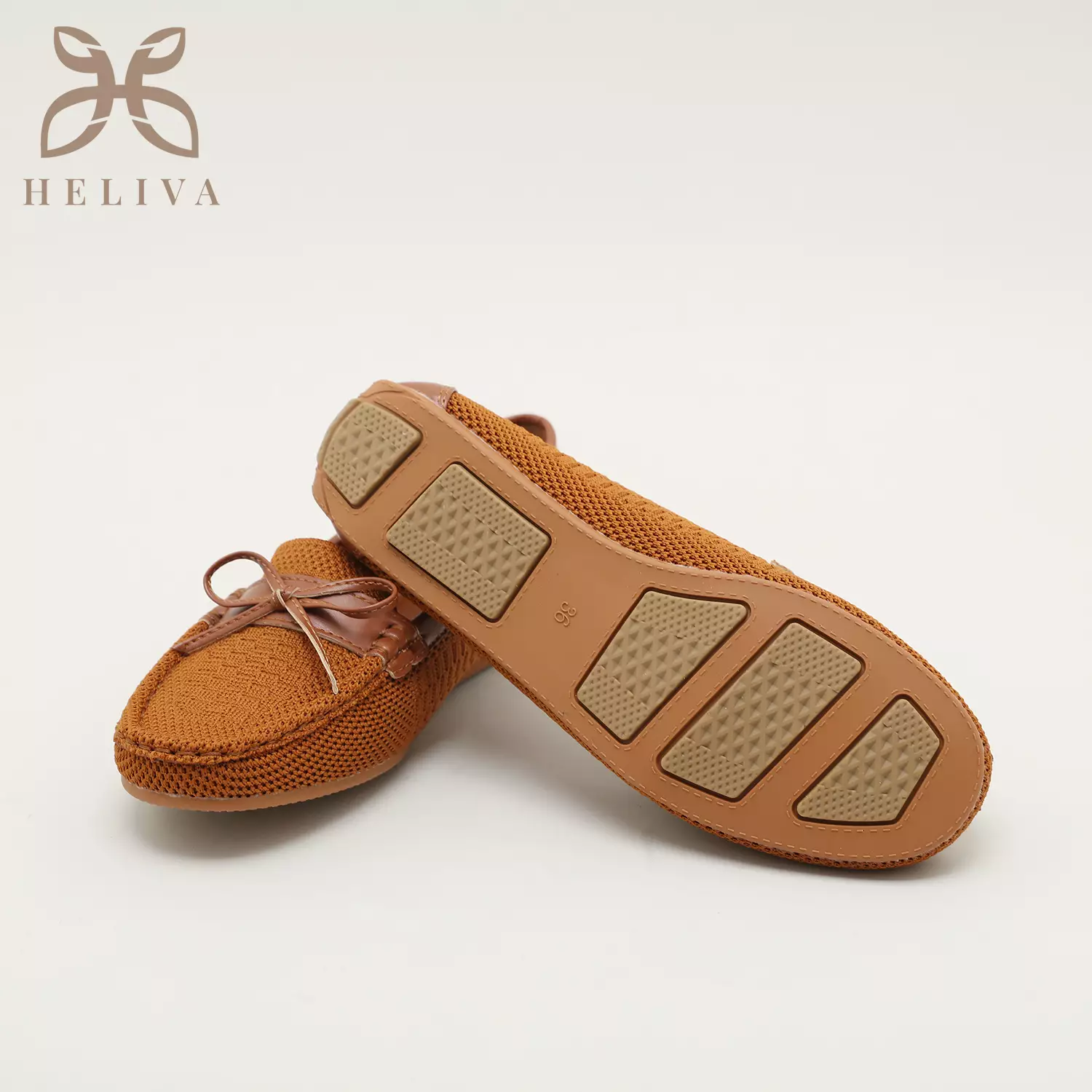 Heliva Valencia Loafers Bow Women Shoes Knitted