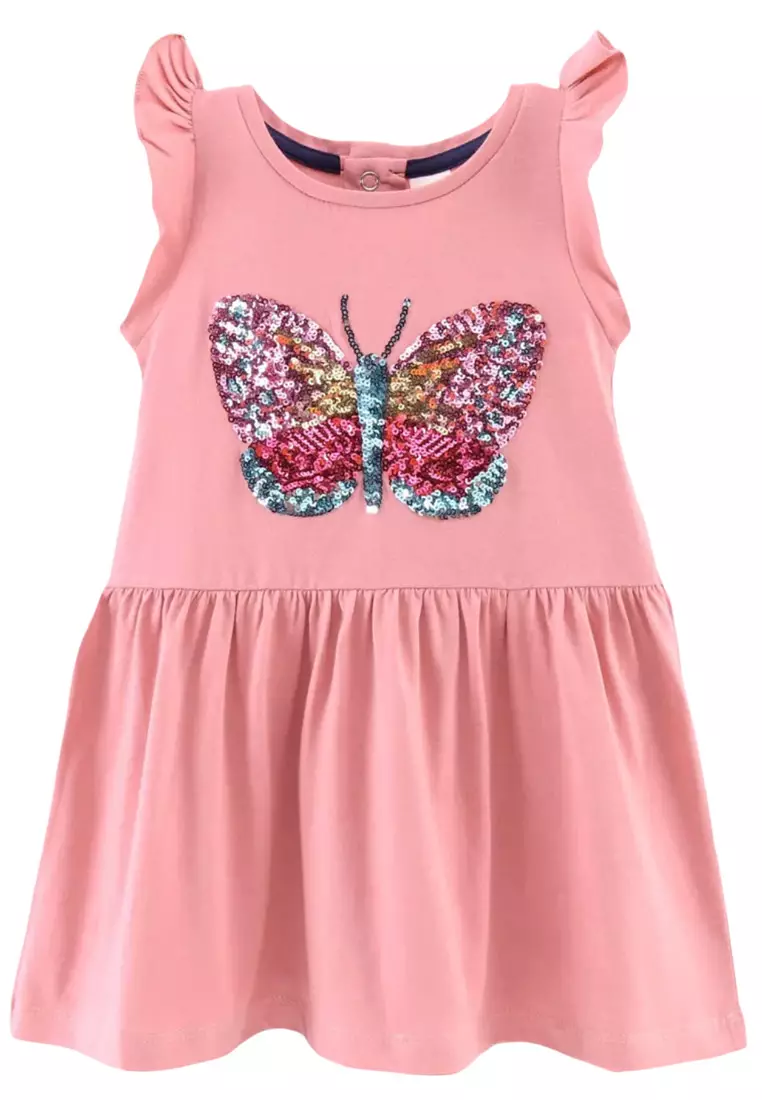 Buy Toffyhouse Toffyhouse Butterfly colours dress Online | ZALORA Malaysia