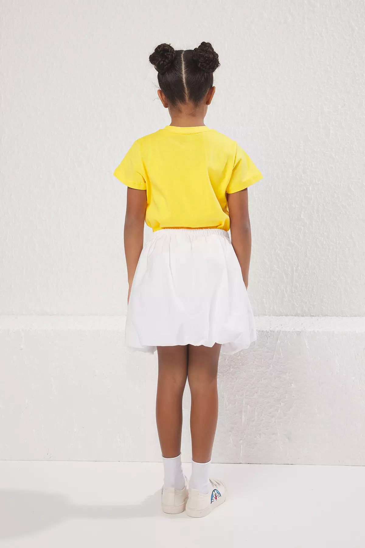 Balloon Fit Mini Skirt