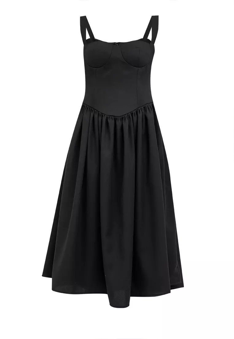 Pepper Bustier Midi Dress