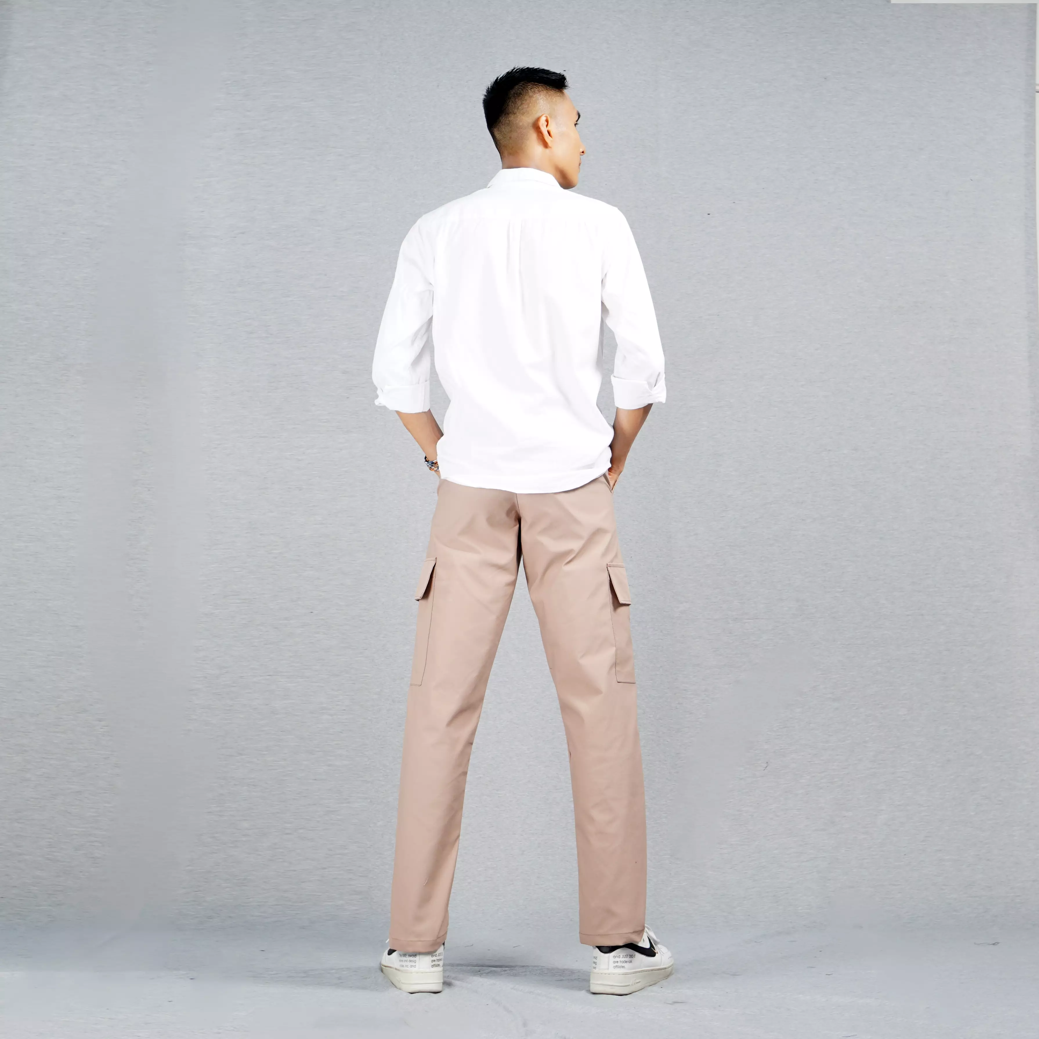  RAYMOND Celana Cargo Pria Earth Tone Cargo Tactical Pants - Coksu