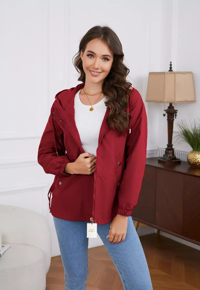 Basic Windbreaker Jacket AD227