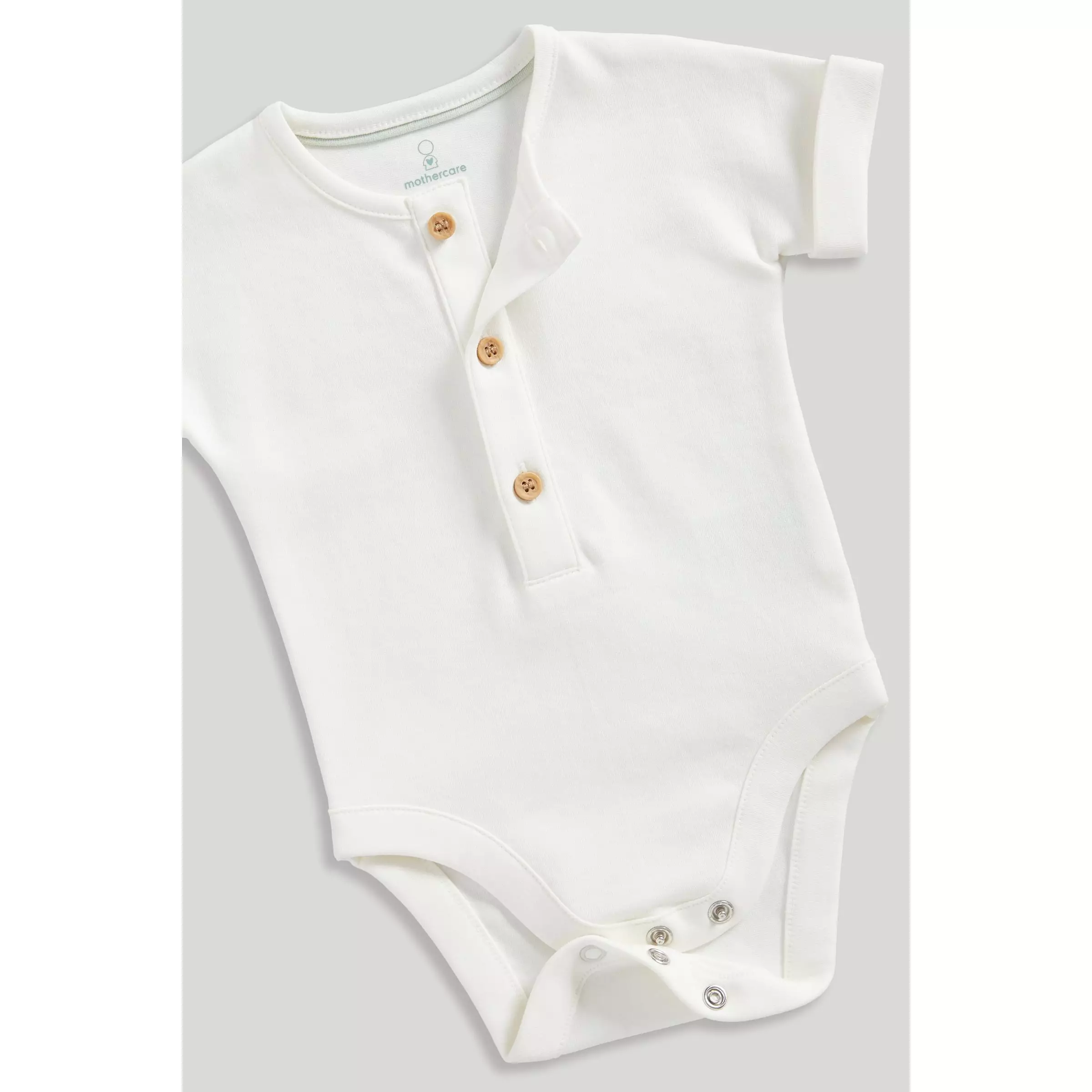 Mothercare Bibshorts, Bodysuit and Hat Set - Set Pakaian Bayi Laki-laki (Abu-abu)