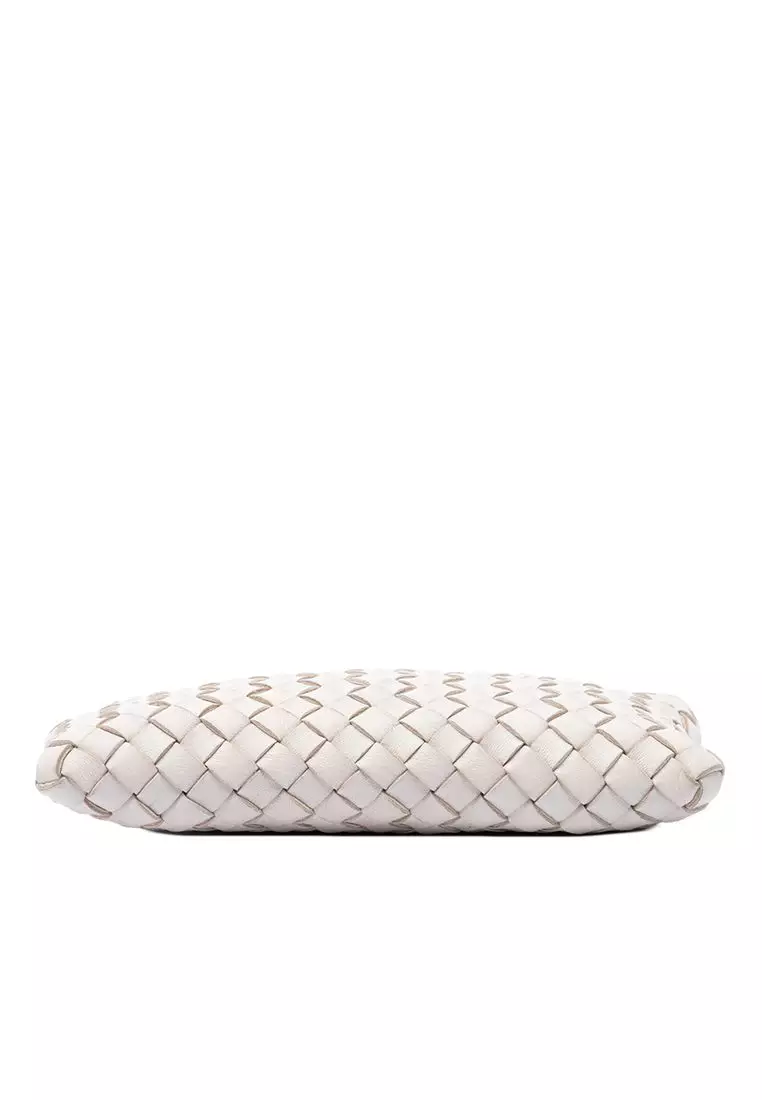 Pre-Loved Bottega Veneta Nappa Intrecciato Pouch On Strap