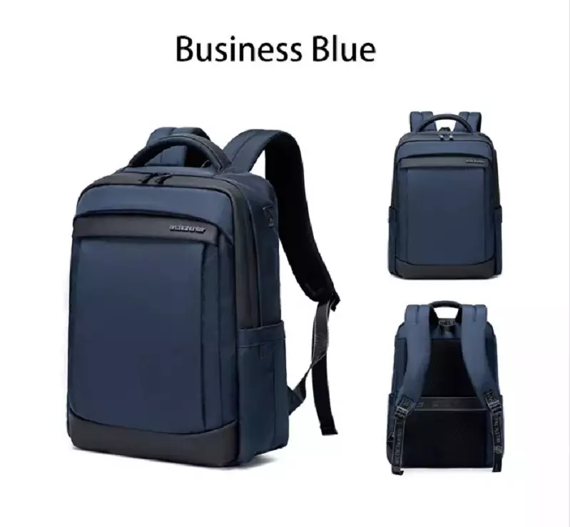 Arctic Hunter B00478 Tas Ransel Backpack Laptop Kerja pria 15.6 Inch - BLUE