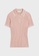 Ted Baker pink Ted Baker Jayydah Knitted Polo Top 2C5C8AA296B90BGS_1