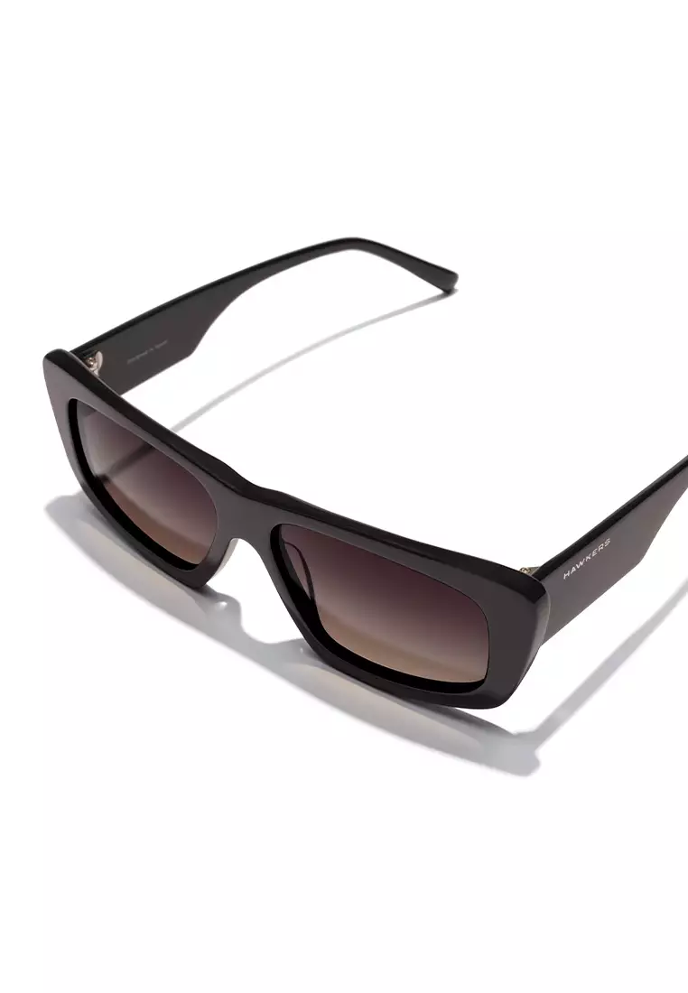 HAWKERS Black Smoky Zenith Sunglasses For Men And Women, Unisex. Official Product Designed In Spain