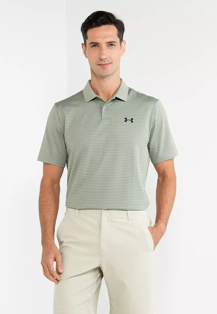 Men's under armour golf polo shirts clearance