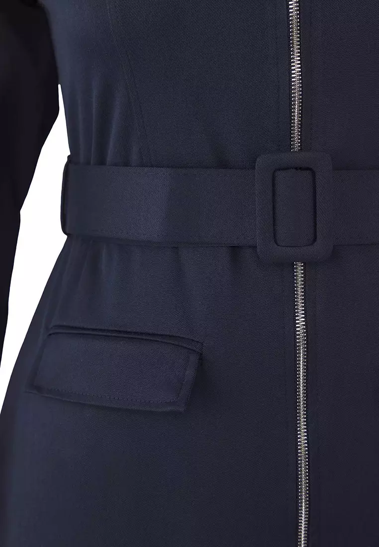 Belted Midi Dress