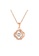 Air Jewellery gold Luxurious Clover Necklace In Rose Gold 50CF7AC0A46A62GS_1