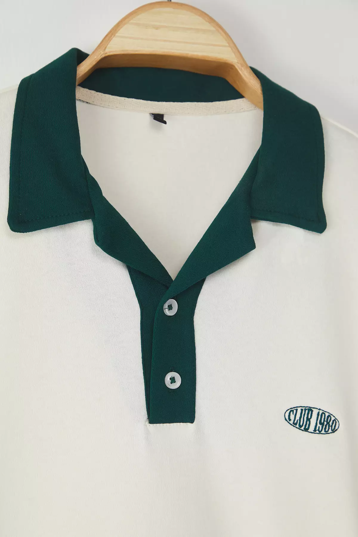 Embroidered Detail Polo Shirt