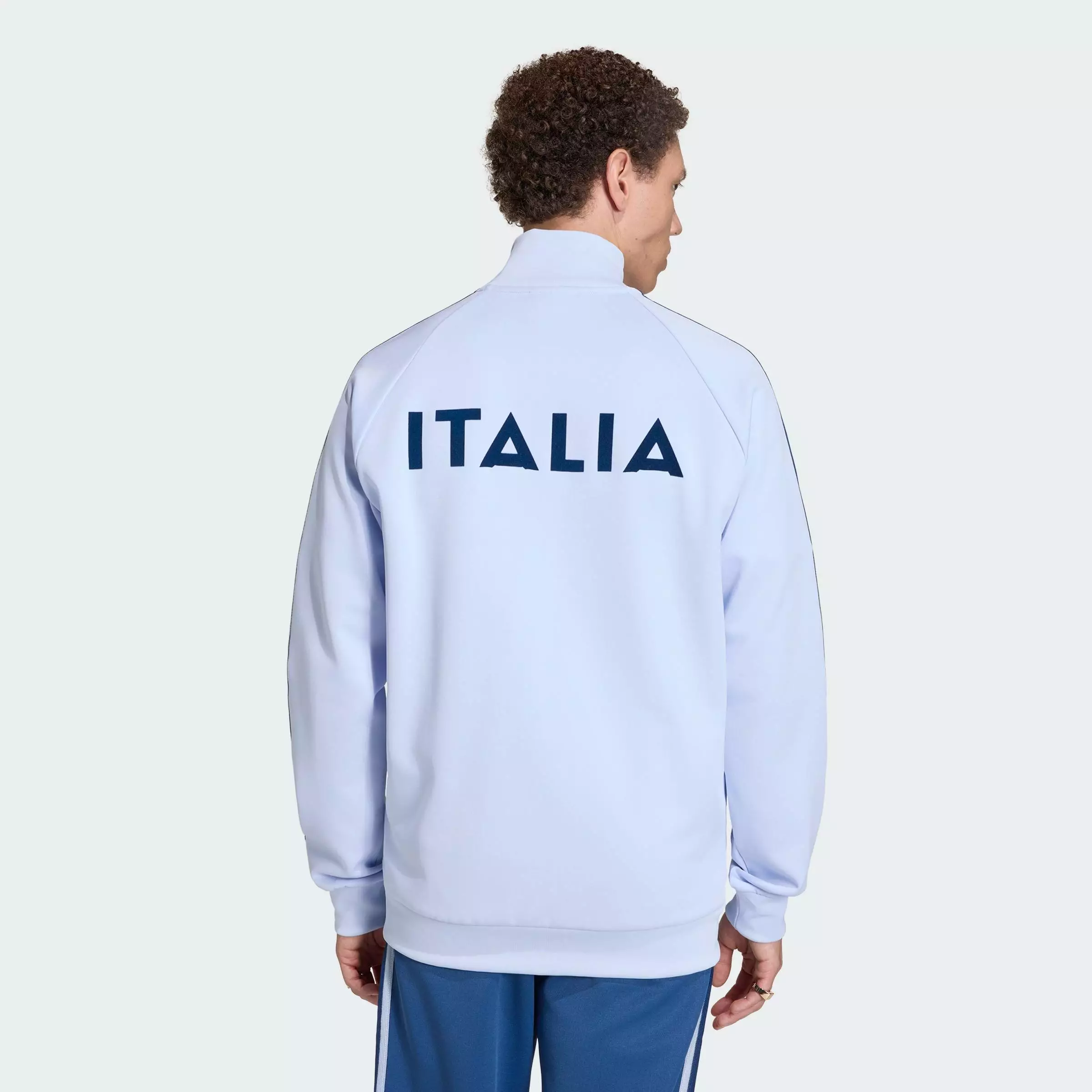 Football Italy Originals Track Top Men Blue JY9630