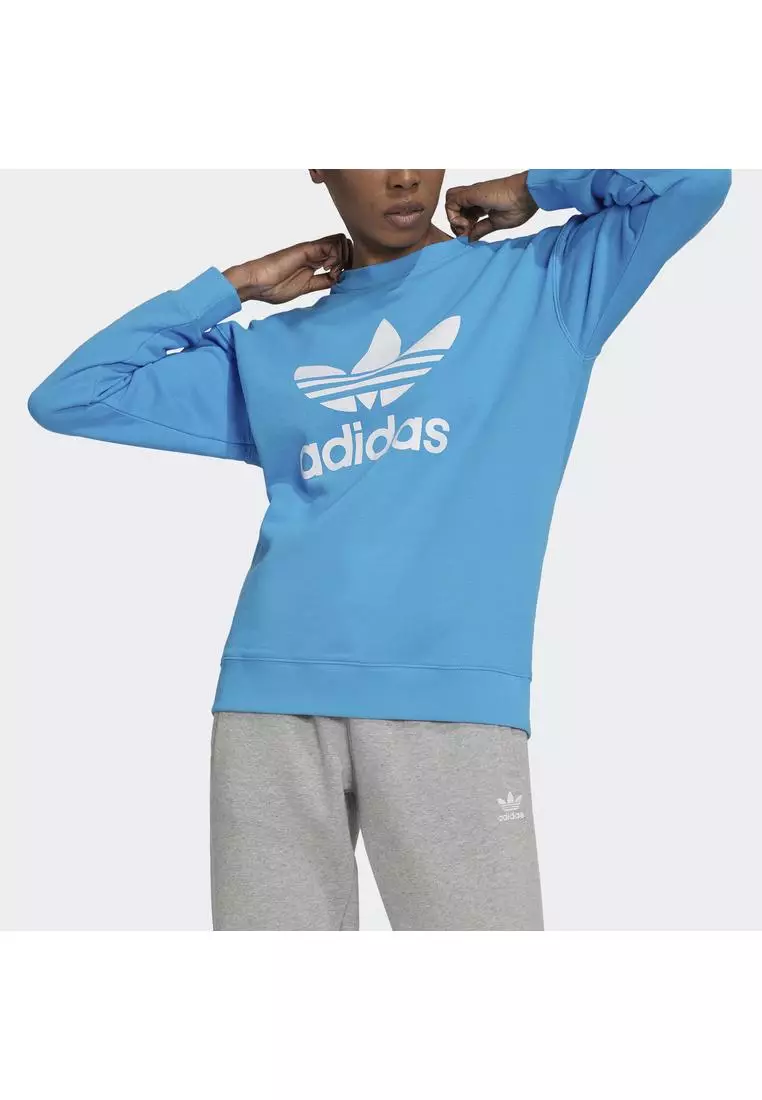 Buy ADIDAS trefoil crew sweatshirt 2024 Online ZALORA Singapore