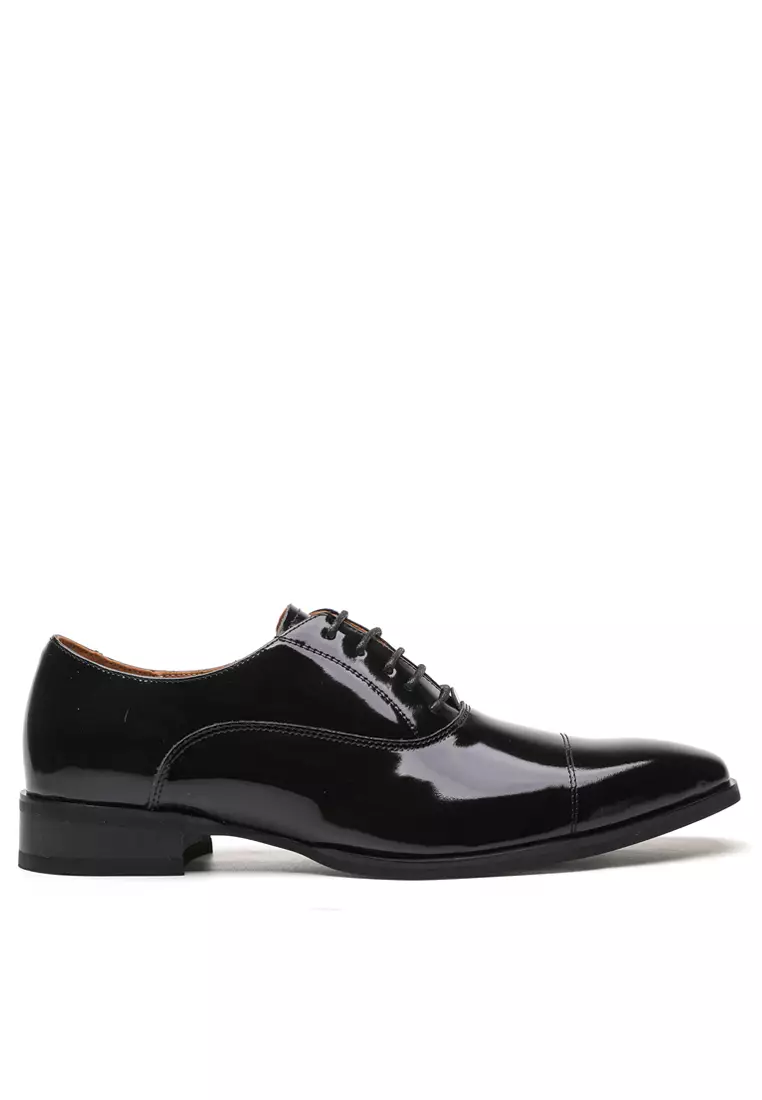 Discount on Twenty Eight Shoes  shoes - SKU: Glossy Cowhide Cap Toe Business Shoes Mk5009-L1