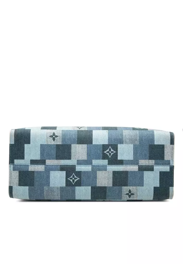 Pre-Loved Louis Vuitton Monogram Denim Onthego Gm