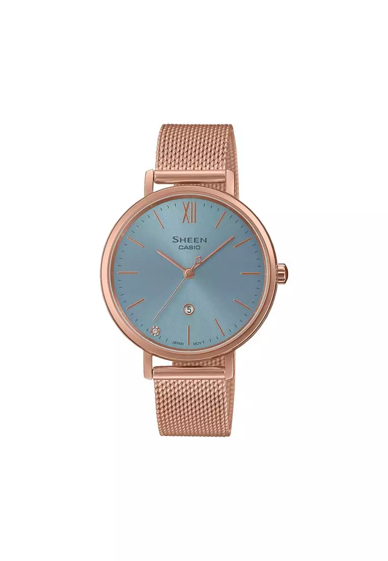 SHEEN CASIO SHEEN SHE-4539PM-2A 2024 | Buy SHEEN Online | ZALORA