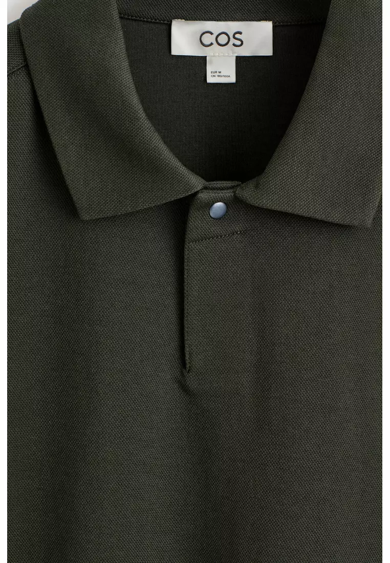 COTTON-PIQUÉ POLO SHIRT