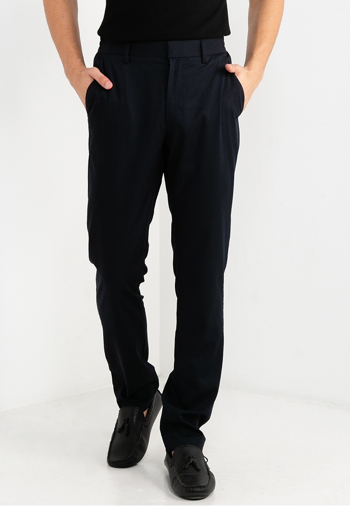 Buy G2000 Tapered Flat Front Pants 2023 Online ZALORA Singapore