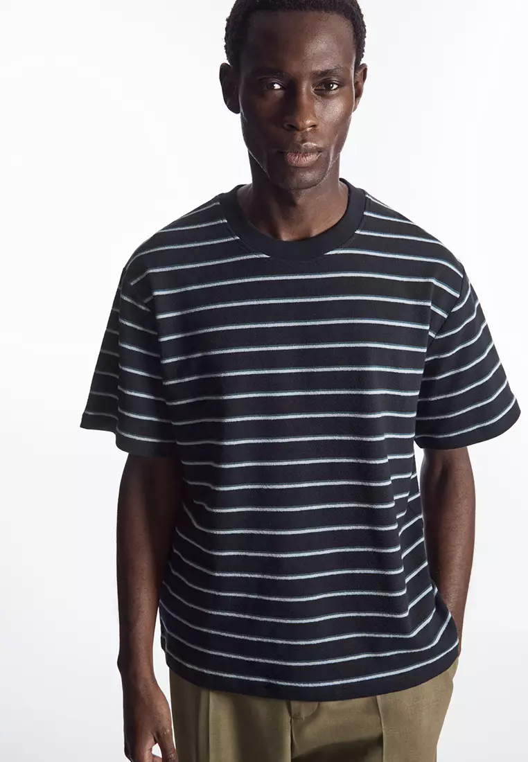 Striped Bouclé T-Shirt